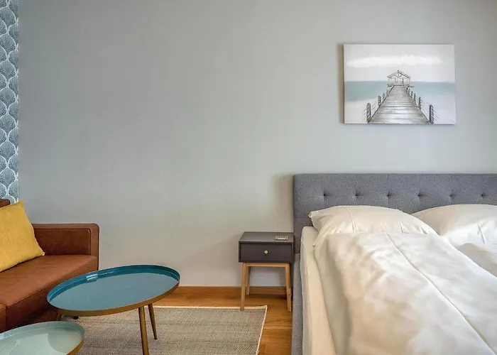 Ferienwohnung Indigo Nahe Bahnhof Und Kurpark Appartement