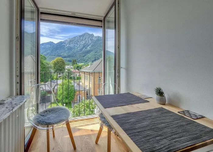 Ferienwohnung Indigo Nahe Bahnhof Und Kurpark Апартаменты Бад-Райхенхалль